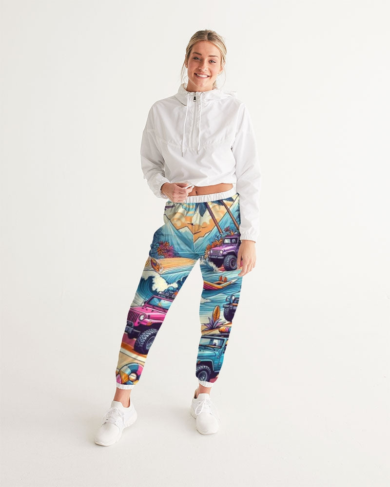 Life's a Beach! Women's All-Over Print Track Pants