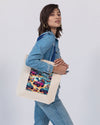 Life's a Beach! Canvas Tote with Contrast-Color Handles | Q-Tees