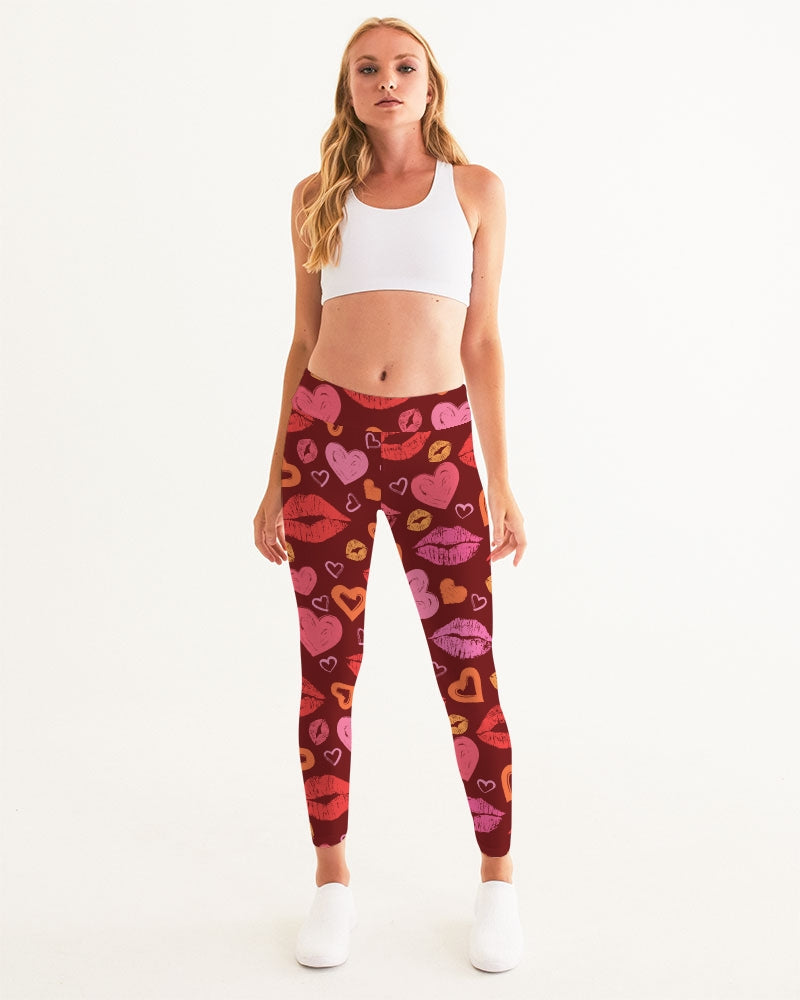 Pucker Up Party! Women's Yoga Pants